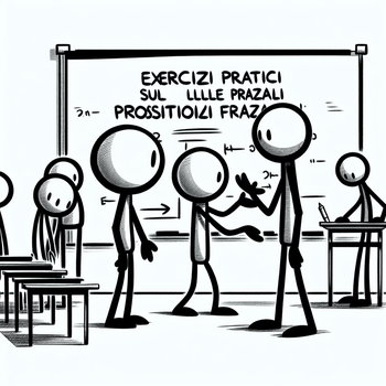 Esercizi Pratici sulle Preposizioni Frazali