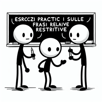Esercizi Pratici sulle Frasi Relative Restrittive