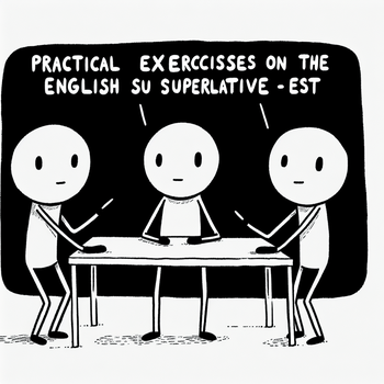 Esercizi Pratici sul Superlativo -est in Inglese